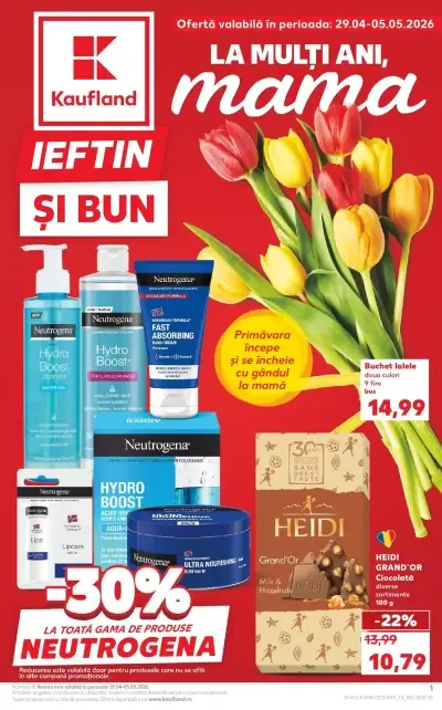 Catalog Kaufland Catalog Tematic: Ofertă actuală din 29.04.2026