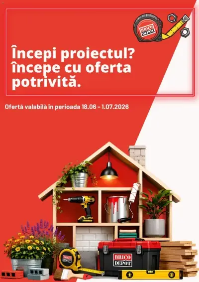 Catalog Brico Depot Catalog: Ofertă actuală din 18.06.2026
