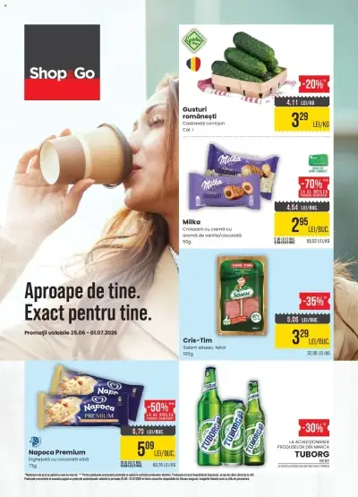 Catalog Mega Image Catalog Shop&Go: Ofertă actuală din 25.06.2026